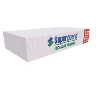 Superboard Fachadas Premium construida con placa de cemento Superboar
